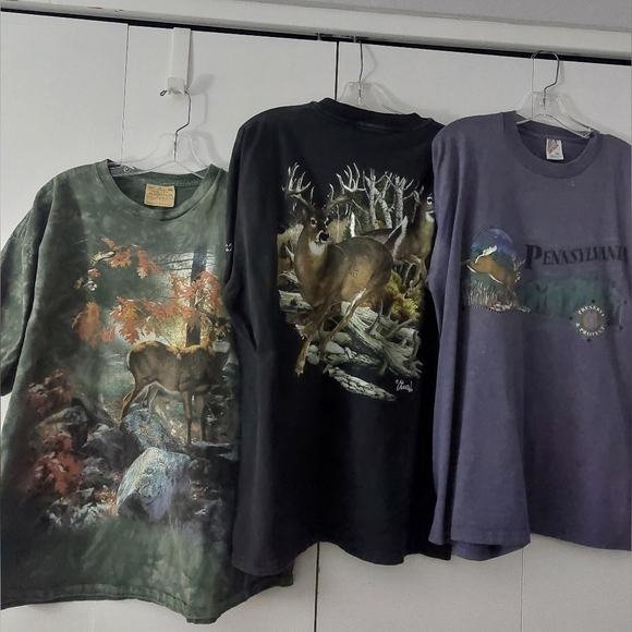 Bundle Men's Deer Hunter Tees XL - Picture 1 of 5